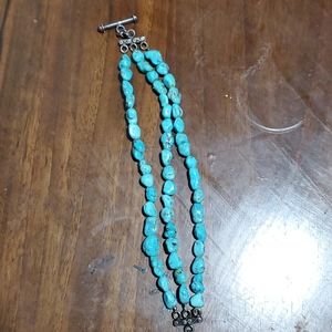 Handmade turquoise braclet